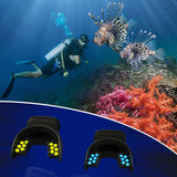 Diving Breathing Tube Scuba Soft Mouthpiece Silicone Diving Underwater Diving Snorkel For Swimming Accessories