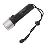 E5 Professional Waterproof Underwater Diving LED Flashlight Torch Equipment LED Scuba Dive Flashlights Torch Lamp Light Linterna