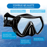 Snorkel Diving Mask  and  Goggles Diving Swimming Tube Set  Adult Unisex