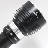 2024 new 8000LM high power Waterproof Diving Flashlight T6 L2 Underwater light 3 Modes 18650/26650 Scuba Flash Light