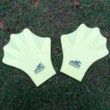 1 Pair Snorkeling Fins Silicone Swimming Equipment Full Hands Diving Accessories Webbed Palm Adults Kids Silica Gel Gloves