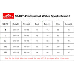 SBART 2MM Neoprene Wetsuit Men Keep Warm Swimming Scuba Diving Bathing Suit Short Sleeve Triathlon Wetsuit for Surf Snorkeling