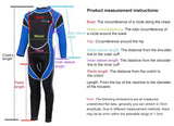 2.5MM Neoprene Wetsuits Kids Swimwears Diving Suits Long Sleeves Boys Girls Surfing Children Rash Guards Snorkel One Pieces