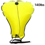 New Scuba Diving Lift Reflective Snorkeling Bag Cave Wreck Salvage Flotation Gear Equipment Over Pressure Valve Bag 70/140 LBS