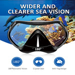 Snorkel Diving Mask  and  Goggles Diving Swimming Tube Set  Adult Unisex