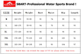 SBART 2MM Neoprene Wetsuit Men Keep Warm Swimming Scuba Diving Bathing Suit Short Sleeve Triathlon Wetsuit for Surf Snorkeling