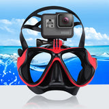 JoyMaySun Professional Underwater Mask Camera Diving Mask Swimming Goggles Snorkel Scuba Diving  Camera Holder For GoPro