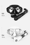 COPOZZ Professional Diving Scuba Mask No Fogging Snorkeling Scuba Dive Glasses Seal Diving Tempered Glass Mask Goggles Men Women