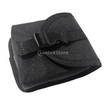 2pcs Spare Black 600D Nylon Scuba Diving Weight Belt Pockets with Quick Release Buckle - 14 x 12cm