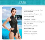 3MM Snorkeling Spearfishing Wetsuit For Women Scuba Neoprene Diving Suit Swimsuit For Surfing Jellyfish SwimWear Beach RashGuard