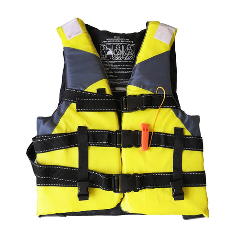 Outdoor rafting life jacket for children adult life vest swimming snorkeling wear fishing suit Professional drifting level suit