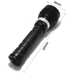 2024 new 8000LM high power Waterproof Diving Flashlight T6 L2 Underwater light 3 Modes 18650/26650 Scuba Flash Light