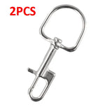 1pc Bolt Snap 316 Stainless Steel For Sports Equipment Marine Scuba Diving Bolt Snap Hooked Snap Pin Uses Diving BCD