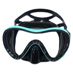 Professional Silicone Scuba Diving Mask And Breathing Tube, Anti Fog Tempered Glass Snorkeling Goggles, Snorkeling Equipment