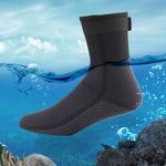 3mm Neoprene Diving Socks Non-slip Adult Warm Patchwork Elasticity Wetsuit Shoes Diving Surfing Boots for Swimming Snorkeling