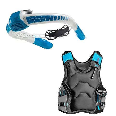 POWERBREATHER Seaview  Palawan Inflatable  Vest Jacket Adults. Scuba Diving Snorkeling Dry Snorkel Two-way breathing Swimming