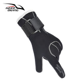 3MM Genuine Neoprene Gloves Anti Scratch and Keep Warm for Scuba Diving Non-slip Snorkeling Equipment