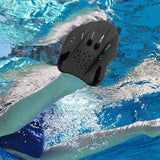 1 Pair Swimming Paddles finis swim Snorkeling Fitness plasticity Diving Gloves Fin Flipper Sports Silicone Palm Adjustable Strap