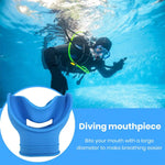 Silicone Scuba Diving Mouthpiece BPA Free Deep Snorkeling Underwater Mouthpieces Snorkel Regulator Mouthpiece Accessories