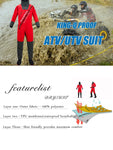 Waterproof Dry Suit One-piece Drysuit Wading for Kayak Canoe ATV/UTV Water Sport Wader Finn-Trail Men Women Drysuit