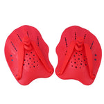 1 Pair Swimming Paddles finis swim Snorkeling Fitness plasticity Diving Gloves Fin Flipper Sports Silicone Palm Adjustable Strap