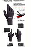 DEMMET Dive Gloves 3/5MM Neoprene Five Finger Warm Wetsuit Winter Gloves for Scuba Diving Snorkeling Surfing