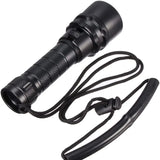 Scuba Diving Flashlight 2000 Lumens IPX8 Waterproof Underwater Aluminium Alloy Dive Torch With Charger Battery Mini Diving Light