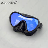 Professional Silicone Scuba Diving Mask And Breathing Tube, Anti Fog Tempered Glass Snorkeling Goggles, Snorkeling Equipment