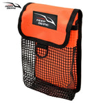 1pc Scuba Diving Reel Bolt Snap SMB Safety Marker Buoy Storage Bag Mesh Gear Bag Underwater Diving Reel Gear Bags 20x13x6cm