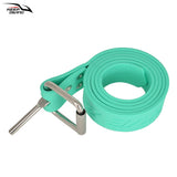 1 pcs 1.3M~1.5M Cutable Silicone Gel Rubber Weight Belt With Stainless Steel Buckle Freediving ScubaDiving BCD Accessories