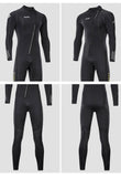 3MM Neoprene Wetsuit Men Surf Scuba Diving Suit Men Women Front Zipper Diving Suit Snorkeling Scuba Diving Full Wetsuit