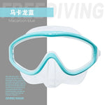 Adjustable Free Diving Goggles Anti-fog Waterproof Snorkeling Scuba Dive Mask Glasses Eyewear