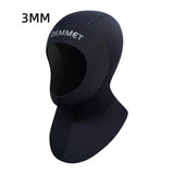 NEW Diving Wetsuit Hood 3MM/5MM Neoprene Scuba With Shoulder Snorkeling Equipment Hat Cap Winter Swim Warm Spearfishing Dropship