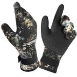 5MM 3MM Men Women Wetsuit Camouflage Gloves Scuba Snorkeling Paddling Surfing Kayaking Canoeing Spearfishing Diving Equipment