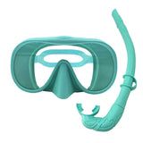 Diving facial mirror, anti -fog 180 ° snorkeling facial mirror, deep water diving mask diving goggles with respiratory tube