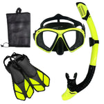 Snorkel Diving Mask  and  Goggles Diving Swimming Tube Set  Adult Unisex