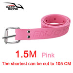 1 pcs 1.3M~1.5M Cutable Silicone Gel Rubber Weight Belt With Stainless Steel Buckle Freediving ScubaDiving BCD Accessories