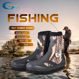 YONSUB 5MM Neoprene Diving Boots Camouflage Keep Warm Water Sports Shoes Wear-resistant Upstream Shoes Non-slip Fishing Shoes