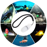 SecurityIng Diving Strobe Light Underwater Beacon Lantern Scuba Safety Signal Torch  Signal Light for Dive/ Night Outdoor