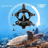 Smaco Scuba Diving Mask Full Face Anti Fog Snorkeling Mask Swimming Goggles Snorkeling Gear Freediving Snorkel Swimming