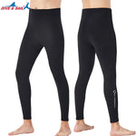 2mm Neopren Neoprenanzug für Männer und Frauen, kältebeständig, warme Taucherhose, weibliche Schnorchel-Leggings, Segeln, Surfen, Winter-Schwimmanzug, Badehose