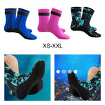 Neoprenanzugsocken für Männer und Frauen, 3 mm Neopren, Thermo-Tauchsocken, rutschfeste Sportsocken, Wasserstiefel zum Schnorcheln, Surfen, Kajakfahren