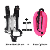 30LBS Scuba Tech Diving BCD for Travel Backmount Donut Wing with Single Cylinder STA Harness Buoyancy Compensators Camouflage