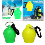 Snorkel Regulator Mouthpiece Cover Scuba Dive Holder w/ Clip