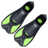 Entry-level Swimming Snorkeling Flippers Short Frog Shoes and Diving Duck Fins for Water Sports Summer Beach Accessories