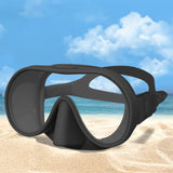 Diving facial mirror, anti -fog 180 ° snorkeling facial mirror, deep water diving mask diving goggles with respiratory tube