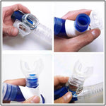 Disposable PVC adult diving mouthpiece underwater Diving Dive Tube Snorkel Mouthpiece Regulator Swimming snorkel Accessory