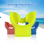 Silicone Scuba Diving Mouthpiece BPA Free Deep Snorkeling Underwater Mouthpieces Snorkel Regulator Mouthpiece Accessories