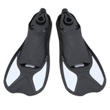 Entry-level Swimming Snorkeling Flippers Short Frog Shoes and Diving Duck Fins for Water Sports Summer Beach Accessories