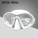 Professional anti-fog HD large frame fashion free diving mask snorkeling equipment full face large frame scuba diving goggles